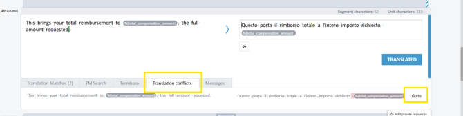 tran conflict